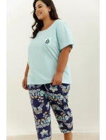 Taro Kristen 3366 cr/r 2XL-3XL W25 dámske pyžamo Taro Kristen 3366 cr/r 2XL-3XL W25 dámske pyžamo