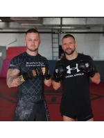 Tréningové rukavice MMA M - Warrior Black - LegacySeries