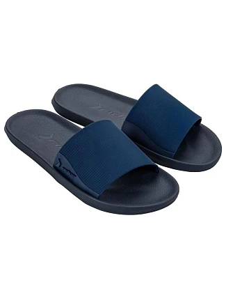 Rider pánske žabky športové topánky Feel Slide pohodlné tmavomodré