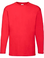Fruit of the Loom Valueweight T LSL Tričko s dlhým rukávom 16.1038 červené Fruit of the Loom Valueweight T LSL Tričko s dlhým rukávom 16.1038 červené