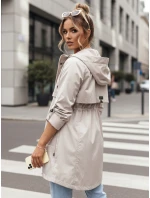 Dámska prechodná bunda parka MEROY sivá FashionStreet TY4287