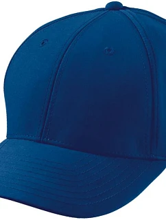 Daiber MB 6135 6-panelová polyesterová čiapka z mikrovlákna 03.6135 tmavomodrá