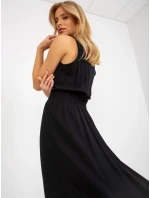 Šaty D73761R30391A čierne