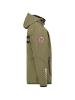 Geographical Norway Softshellová bunda Royaute DB 068 M WY1997H/GN-Kaki / Black