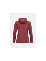 Dámska mikina PEAK PERFORMANCE W Trail Polartec Power Grid Zip Hood, červená Dámska mikina PEAK PERFORMANCE W Trail Polartec Power Grid Zip Hood, červená