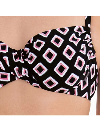Vrchný diel plaviek Style Aurora - Vrchný diel plaviek 8786-1 black - RosaFaia Vrchný diel plaviek Style Aurora - Vrchný diel plaviek 8786-1 black - RosaFaia