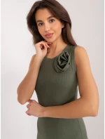 DHJ SK 17732 Šaty.22 khaki