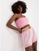 DHJ šortky SN 5536.34X svetlo ružová