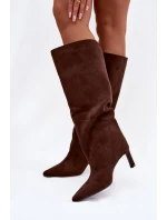 Topánky na podpätku model 222532 Krok vo veľkom štýle