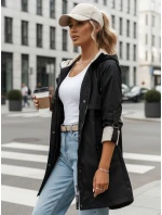 Dámska prechodná bunda parka MEROY black FashionStreet TY4290