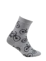 Chlapčenské vzorované ponožky Wola U24.P01;W24.P01 21-26 Chlapčenské vzorované ponožky Wola U24.P01;W24.P01 21-26