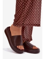 Dámské nazouváky na platformě Tanelisse