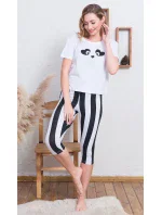 Dámske pyžamo kapri Paulína Dámske pyžamo kapri Paulína