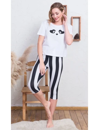 Dámske pyžamo kapri Paulína Dámske pyžamo kapri Paulína
