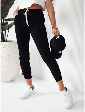 Dámske tepláky ELLEN black FashionStreet UY1818 Dámske tepláky ELLEN black FashionStreet UY1818