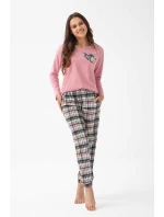 Dámske pyžamo Luna 322 long/r M-2XL Z25/26 Dámske pyžamo Luna 322 long/r M-2XL Z25/26