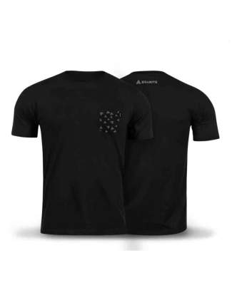 Tričko GRANITE POCKET black XL