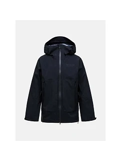 Bunda PEAK PERFORMANCE M Vislight Gore-Tex C-Knit Jacket, čierna