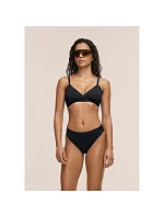 Plavková podprsenka CASALL Overlap Bikini Top, čierna