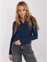 Blúzka WT BZ A1158.13 tmavomodrá