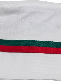 Flexfit 5003S Klobúk „Stripe“ 55.003S biely/ohnivočervený/zelený