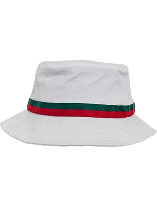 Flexfit 5003S Klobúk „Stripe“ 55.003S biely/ohnivočervený/zelený Flexfit 5003S Klobúk „Stripe“ 55.003S biely/ohnivočervený/zelený