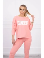 Sada s marhuľovou potlačou Queen