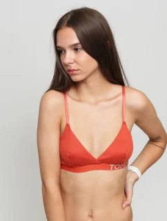 Podprsenka bez kostice UW0UW01826-887 oranžová - Tommy Hilfiger