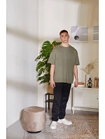 Build your Brand BY 163 Oversize tričko z hrubej bavlny 56.0163 union beige Build your Brand BY 163 Oversize tričko z hrubej bavlny 56.0163 union beige