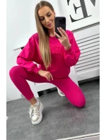 Kalifornská bavlnená súprava fuchsiová