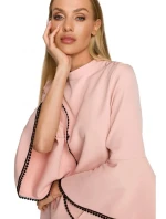 Dámske šaty M698 Powder pink - MOE Dámske šaty M698 Powder pink - MOE