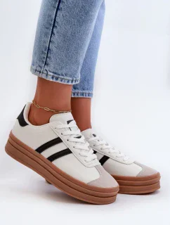 Športová obuv na platforme model 198511 Krok vo veľkom štýle