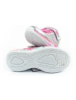 Skechers S Lights LED detská športová obuv pre dievčatá na suchý zips Grey Skechers S Lights LED detská športová obuv pre dievčatá na suchý zips Grey