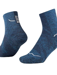 Ponožky BUFF DryFlx Quarter 137790707 tmavomodré 36–38