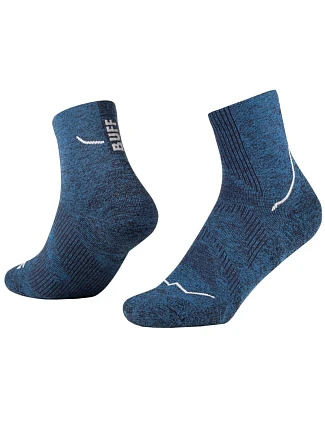 Ponožky BUFF DryFlx Quarter 137790707 tmavomodré 36–38