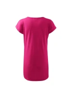 Malfini Love W MLI-12340 fialovo červené šaty