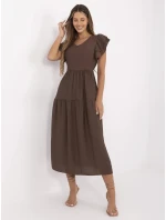 Šaty MI SK A2489.21 hnedé