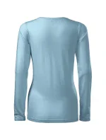 Štíhle tričko pre ženy nebesky modré