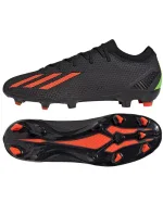 Unisex športová obuv kopačky X Speedportal.3 FG GW8453 Black with coral - Adidas