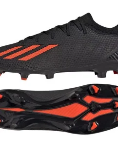 Unisex športová obuv kopačky X Speedportal.3 FG GW8453 Black with coral - Adidas