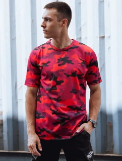 FashionStreet červené moro pánske tričko RX5591
