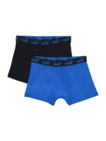 Pánske boxerky Puma 2-Pack Blue Black Comfortable Cotton Pánske boxerky Puma 2-Pack Blue Black Comfortable Cotton
