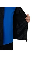 Pánsky fleece 4F M443 deep black melange 4FWSS26TFLEM443 20M Pánsky fleece 4F M443 deep black melange 4FWSS26TFLEM443 20M