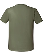 Fruit of the Loom Iconic 195 T Pánske tričko z hrubej látky 16.1422 classic olive