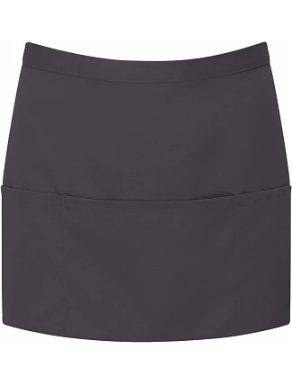 Premier PR 155 Krátka zástera po pás s vreckom „Colours“ 39.0155 charcoal Premier PR 155 Krátka zástera po pás s vreckom „Colours“ 39.0155 charcoal