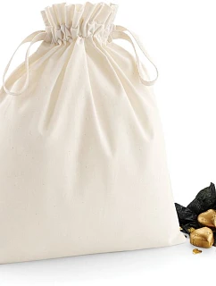Westford Mill W 118 Bio bavlnený vrece so sťahovacími šnúrkami 50.0118 prírodná farba
