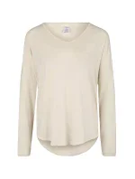 Dámske pyžamové tričko QS6143E-101 slonovinová - Calvin Klein