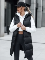 Dámska prešívaná vesta FAR AWAY black FashionStreet TY3748
