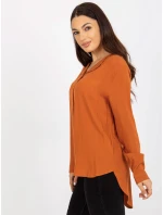 Blúzka D73761M10997C svetlo hnedá