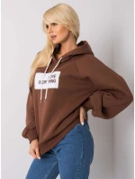 Mikina EM BL 651/2.41X tmavo hnedá